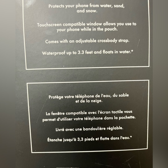 Kate Spade Waterproof Floating Phone Pouch Brand New - Picture 4 of 4